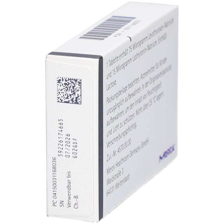 Novothyral® 75 100 St mit dem E-Rezept kaufen - Shop Apotheke