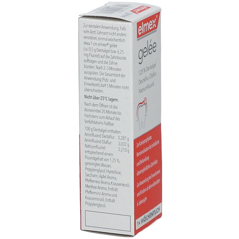 elmex gelée Fluorid Zahngel 25 g Shop Apotheke