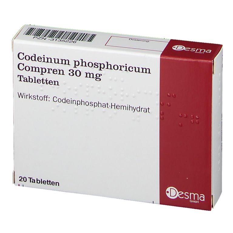 Codeinum Phosphoricum Forte Compren 50 Mg Preis Codeinum phosphoricum Compren 30 mg 20 St mit dem E-Rezept kaufen