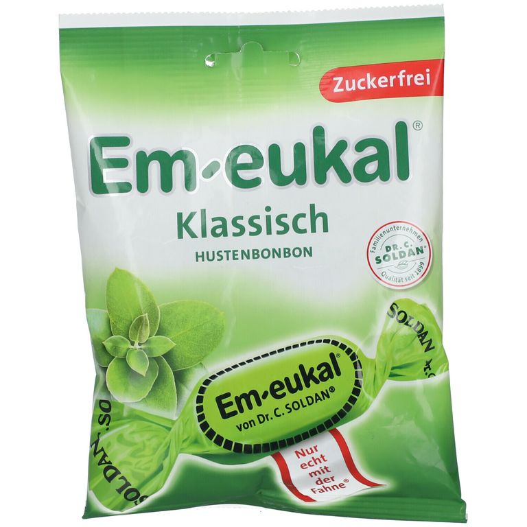 Em-eukal® Klassisch zuckerfrei 75 g - Shop Apotheke