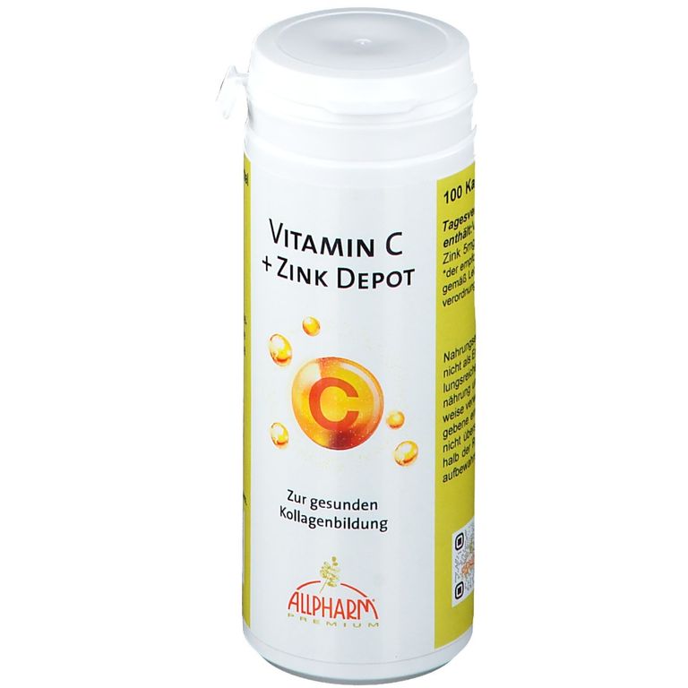 Vitamin C + Zink Depot 100 St Shop Apotheke
