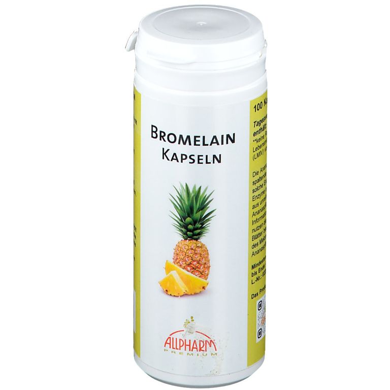 Bromelain Enzym Kapseln 100 St Shop Apotheke