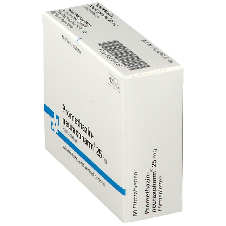 Promethazin-neuraxpharm® 25 mg 50 St mit dem E-Rezept kaufen - Shop