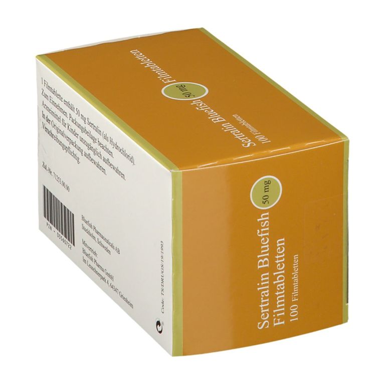 Sertralin Bluefish 50 mg 100 St