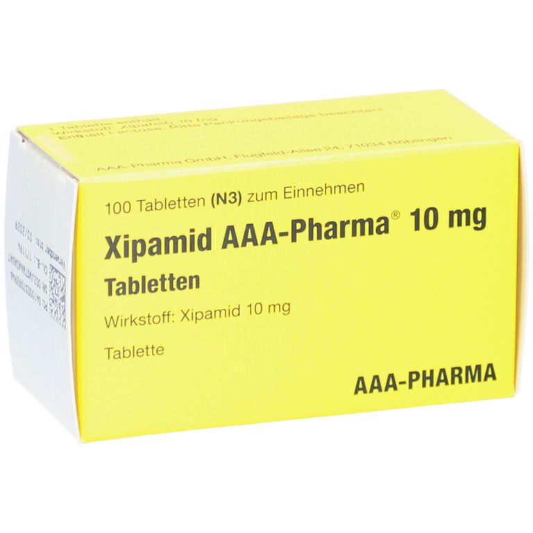 Xipamid 10Mg AAA® Pharma 100 St mit dem E-Rezept kaufen - Shop Apotheke