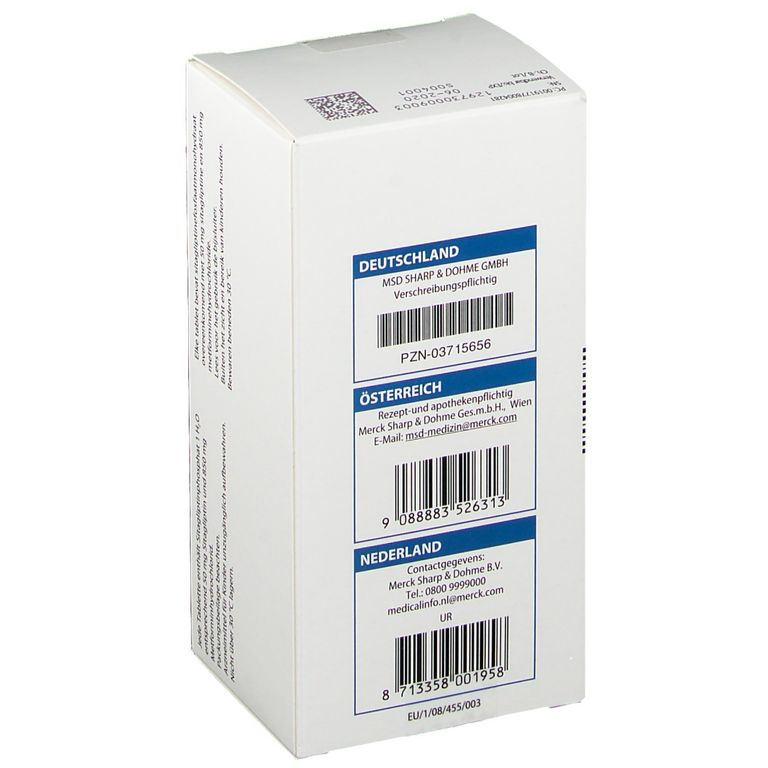 Janumet® 50 mg/850 mg 56 St mit dem ERezept kaufen Shop Apotheke