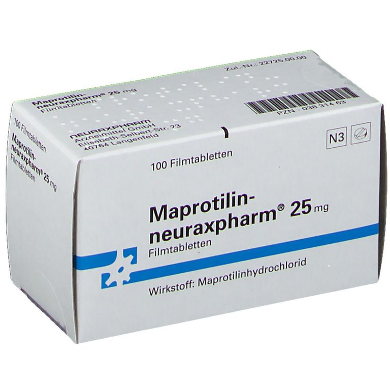 Maprotilin Neuraxpharm Mg St Mit Dem E Rezept Kaufen Shop Apotheke