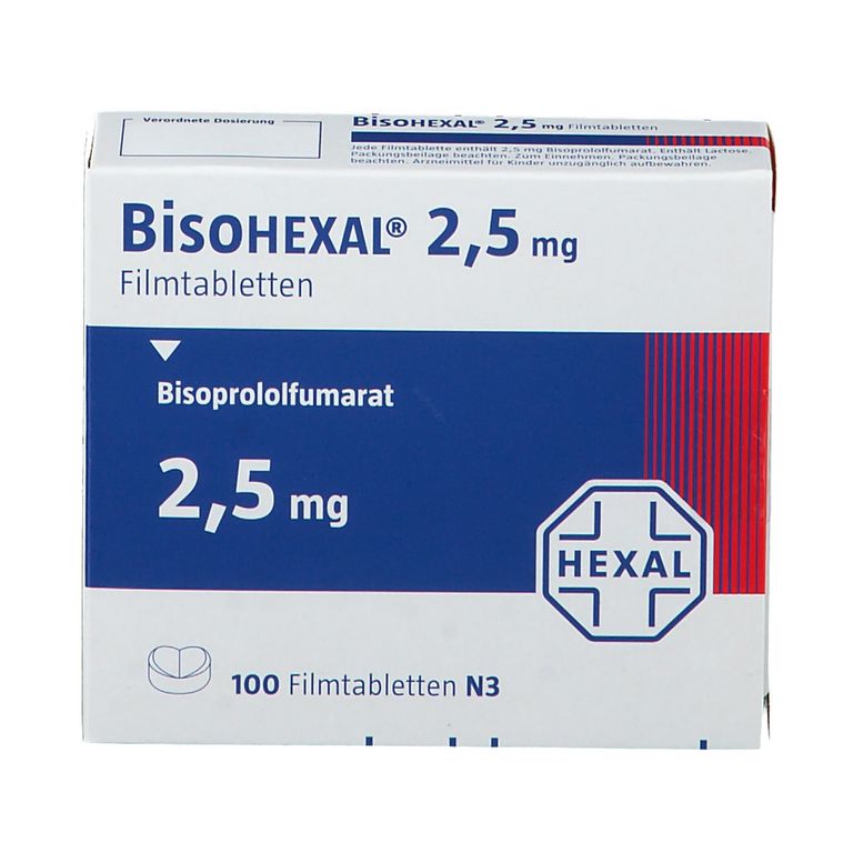 Bisohexal 2 5 Mg Nebenwirkungen