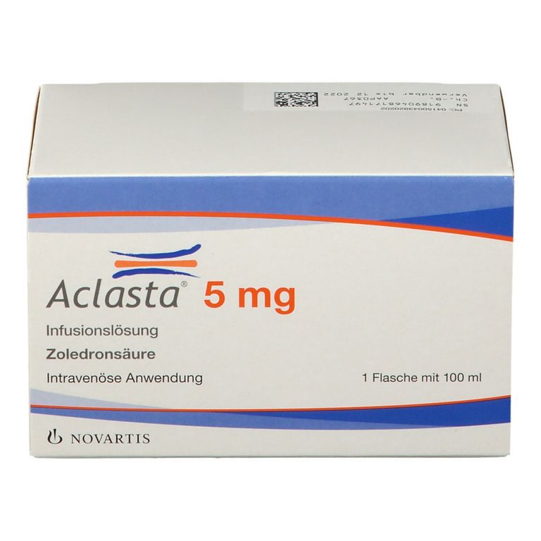 Aclasta® 5 mg Infusions 100 ml mit dem E-Rezept kaufen - Shop Apotheke