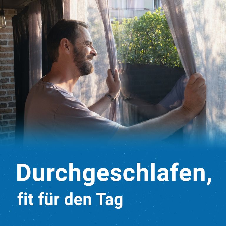 Hoggar® Night Tabletten Nicht nur einschlafen, sondern durchschlafen. 25 mg Doxylaminsuccinat
