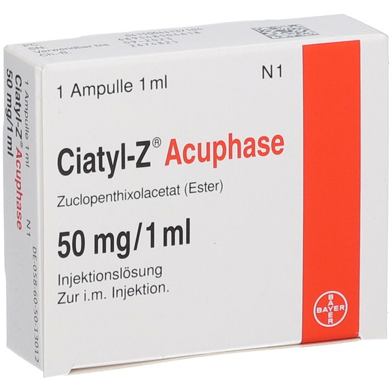 Acuphase Ciatyl-Z® Acuphase 50 mg/ml 1x1 ml mit dem E-Rezept kaufen - Shop Apotheke