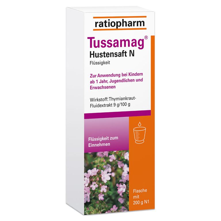 Tussamag® Hustensaft N 200 g - shop-apotheke.com
