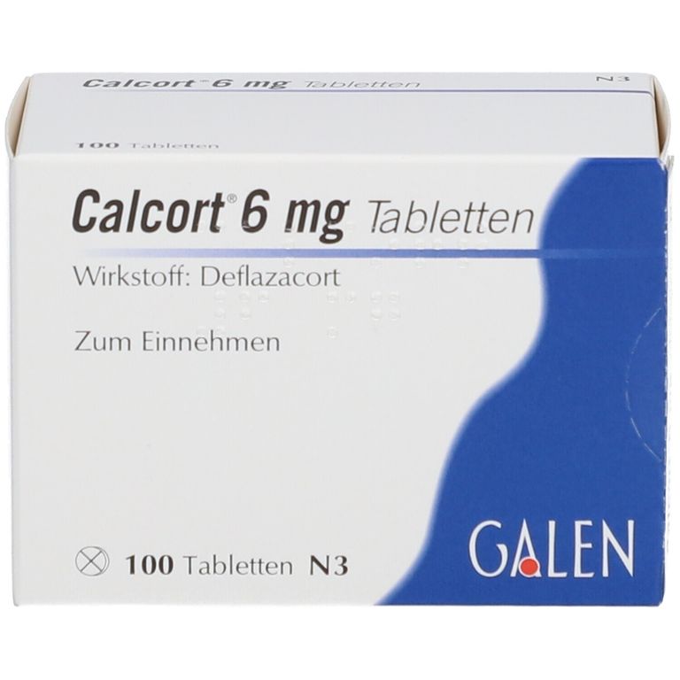 Calcort® 6 mg 100 St mit dem E-Rezept kaufen – Shop Apotheke