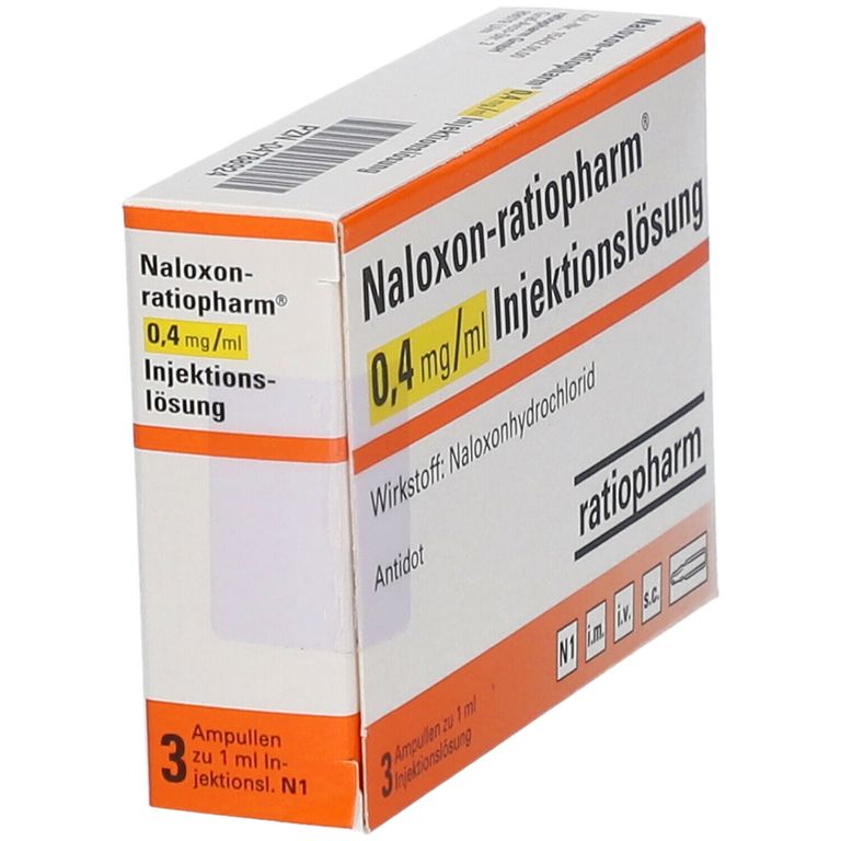 Naloxonratiopharm® 0,4 mg/ml 3 St mit dem ERezept kaufen Shop Apotheke