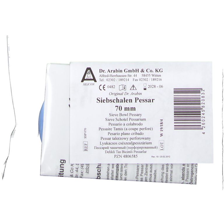 ARABIN® Siebschalen Pessar 70 mm 1 St - Shop Apotheke