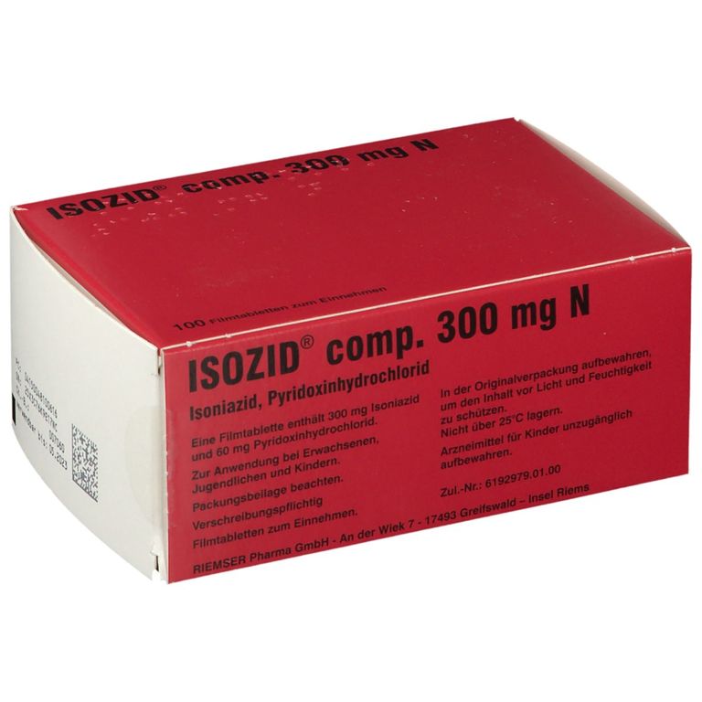 ISOZID® comp. 300 mg N 100 St mit dem ERezept kaufen Shop Apotheke