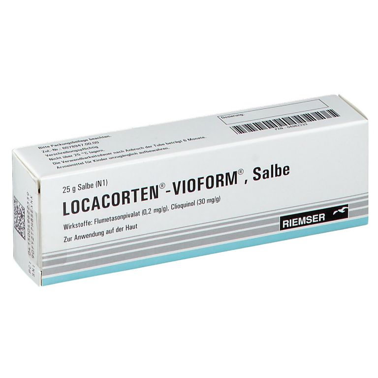 LOCACORTEN®VIOFORM® 25 g mit dem ERezept kaufen Shop Apotheke