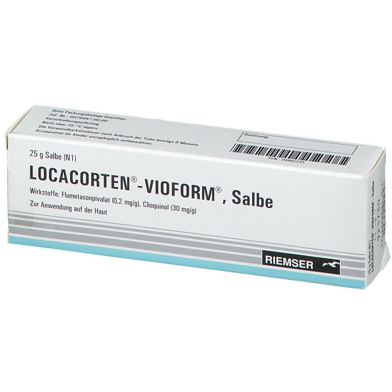LOCACORTEN®VIOFORM® 25 g mit dem ERezept kaufen Shop Apotheke