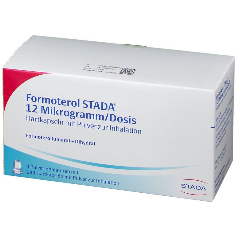 Formoterol STADA® 12 Mikrogramm/Dosis 3x60 St mit dem E-Rezept kaufen ...