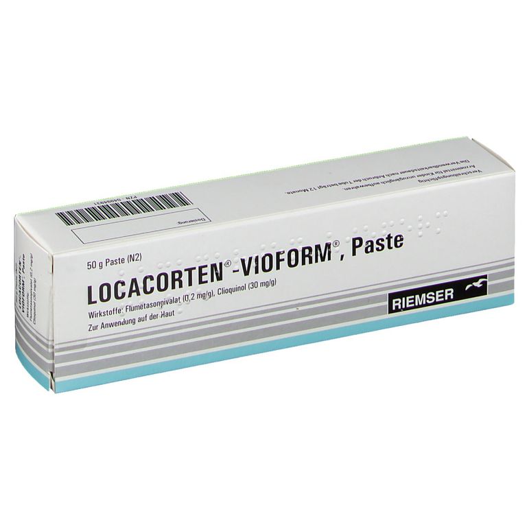 LOCACORTEN®VIOFORM® 50 g mit dem ERezept kaufen Shop Apotheke