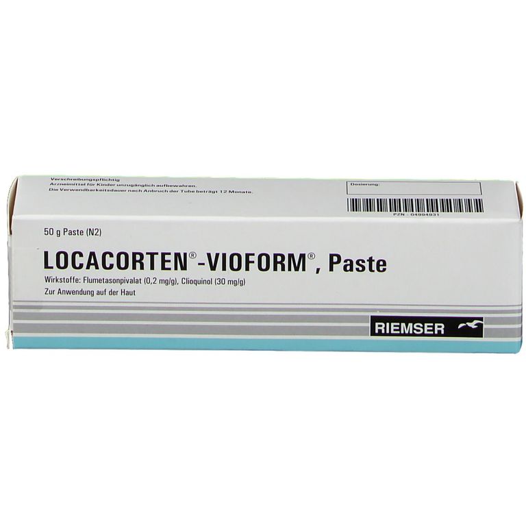 LOCACORTEN®VIOFORM® 50 g mit dem ERezept kaufen Shop Apotheke
