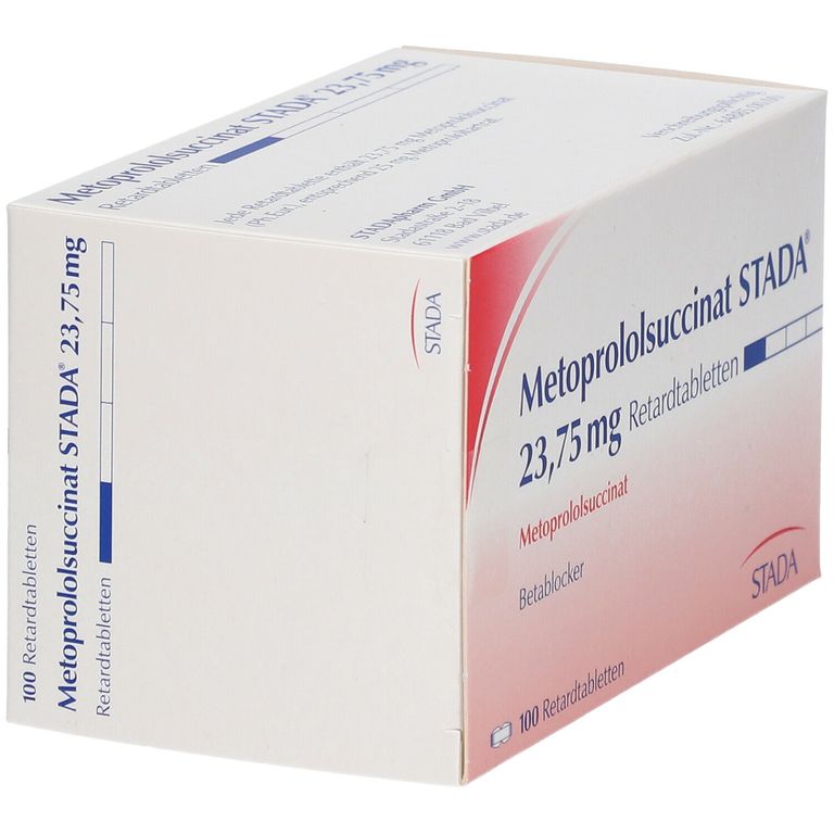 Metoprololsuccinat STADA® 23,75 mg 100 St mit dem E-Rezept kaufen ...