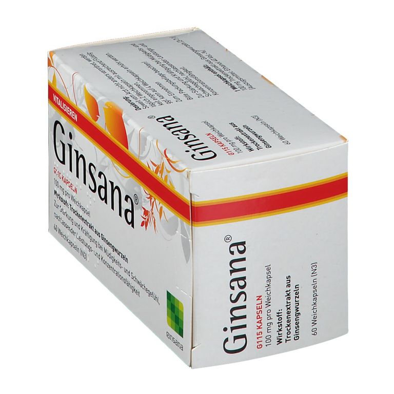 Ginsana G 115 Kapseln 60 St - Shop Apotheke