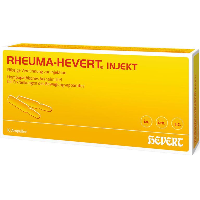 Hevert Injection RHEUMA-HEVERT® INJEKT Ampullen 10x2 ml - Shop Apotheke