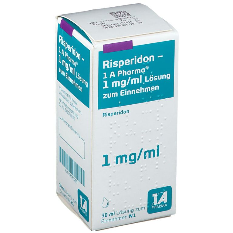 Risperidon - 1 A Pharma® 1 Mg/ml Lösung 30 Ml Mit Dem E-Rezept Kaufen ...