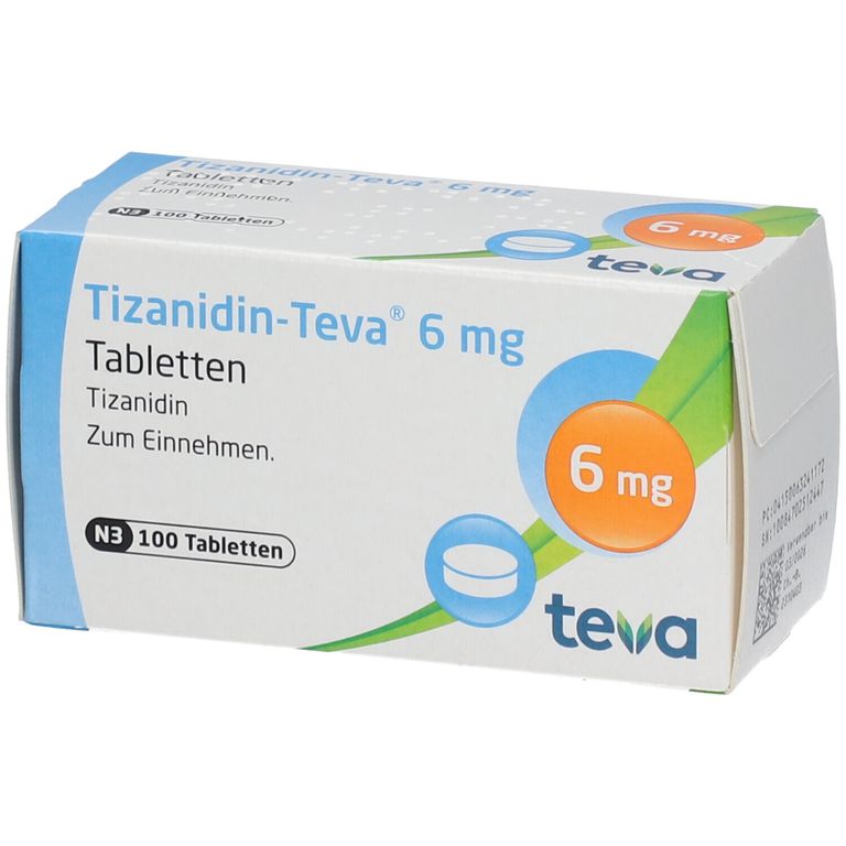 TizanidinTEVA® 6 mg 100 St mit dem ERezept kaufen SHOP APOTHEKE TizanidinTEVA® 6 mg 100 St mit dem ERezept kaufen SHOP APOTHEKE