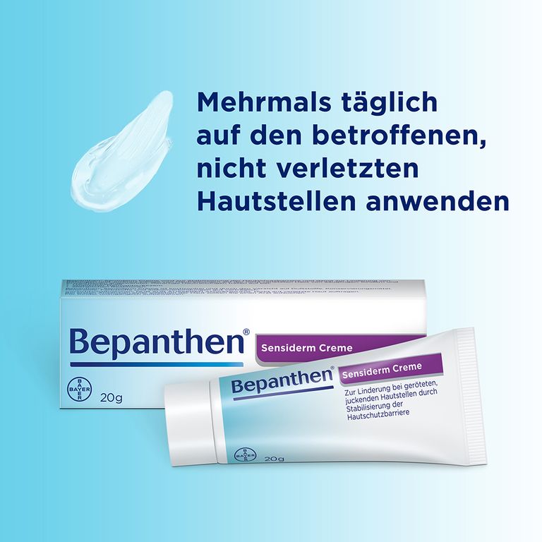 Bepanthen® Sensiderm Creme 20 g - Shop Apotheke