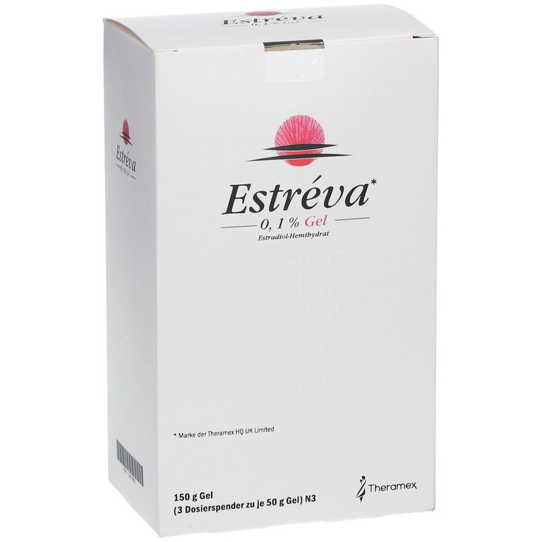Estreva 0,1% Gel 150 g mit dem E-Rezept kaufen - Shop Apotheke