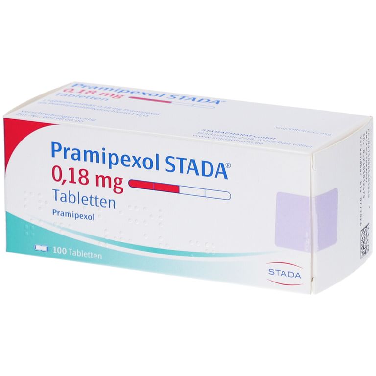 Pramipexol STADA® 0,18 mg 100 St mit dem ERezept kaufen Shop Apotheke