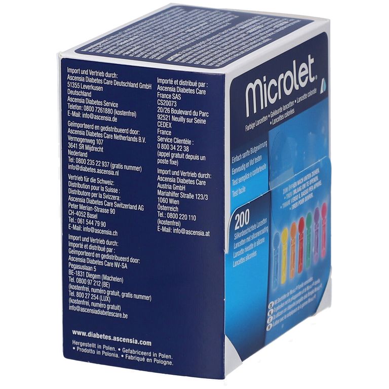 MICROLET Lanzetten 0,5mm 200St. | HENRY SCHEIN Medical | Henry Schein Medical GmbH