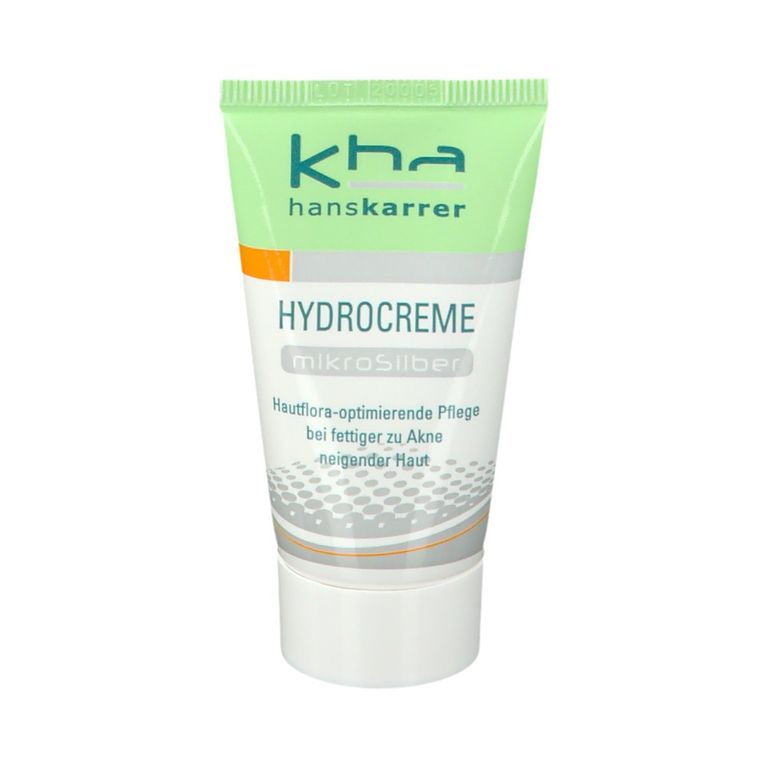 HANS KARRER Hydrocreme MikroSilber – 30 Ml, Pflegende Creme Bei Hautirritationen, Für Trockene & Gereizte Haut