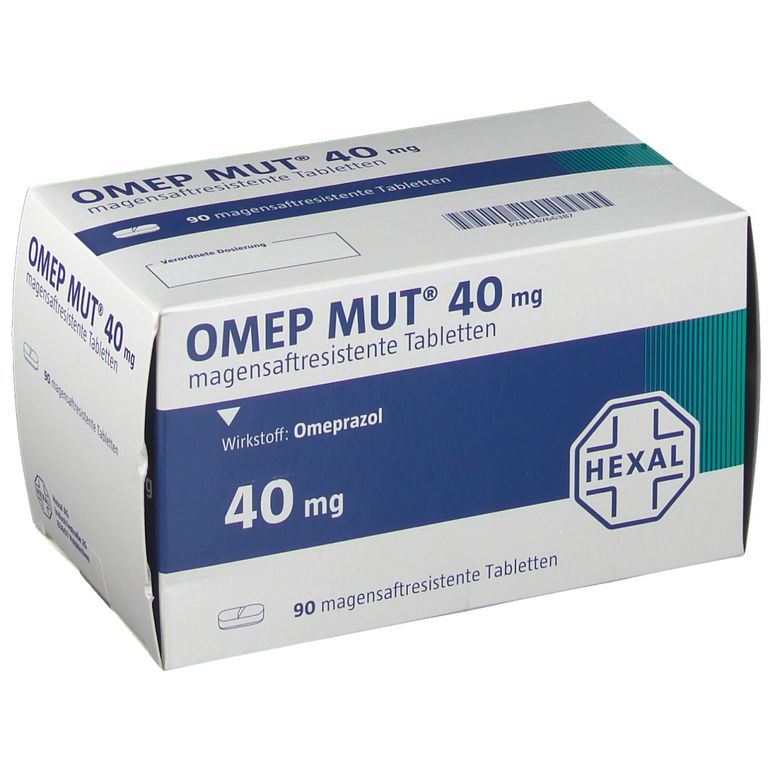 OMEP® MUT® 40 mg 90 St mit dem E-Rezept kaufen - SHOP APOTHEKE