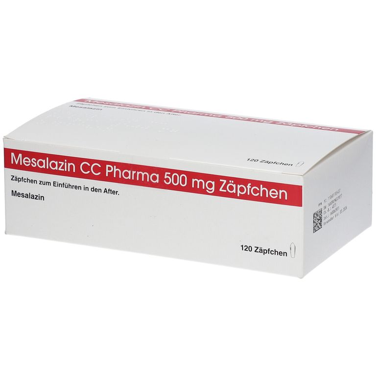 Mesalazin 500 mg Zäpfchen 120 St mit dem ERezept kaufen Shop Apotheke