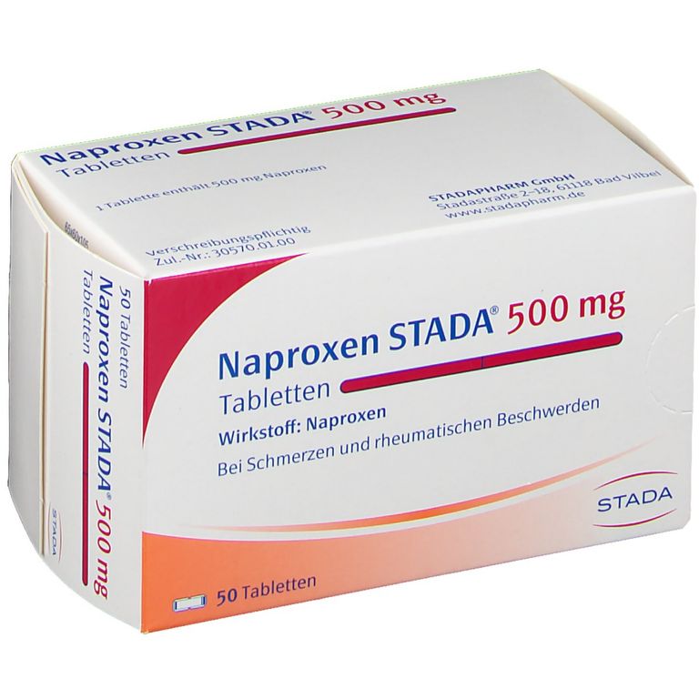 Naproxen STADA® 500 mg 50 St mit dem ERezept kaufen Shop Apotheke