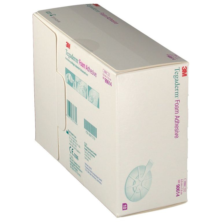 Tegaderm Foam Adhesive 6,9 x 7,6 oval 10 St Shop Apotheke