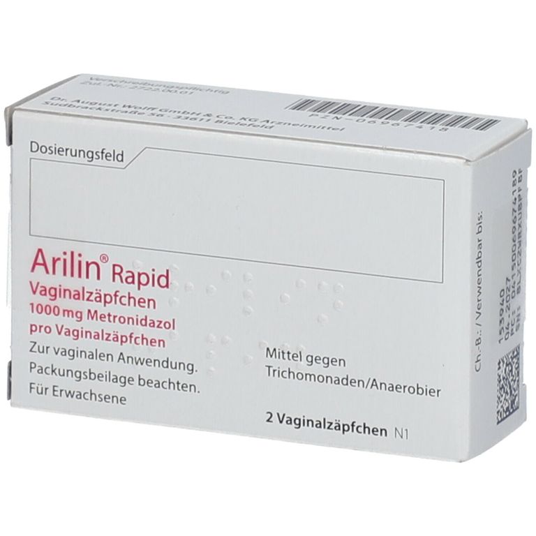 Arilin® rapid 2 St mit dem ERezept kaufen SHOP APOTHEKE