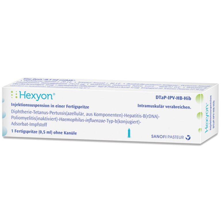 Hexyon® 0,5 ml mit dem ERezept kaufen Shop Apotheke