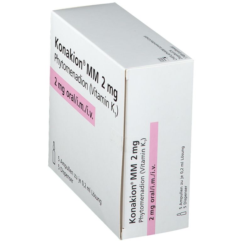 Konakion Mm 2 mg Ampullen 5 St - Shop Apotheke
