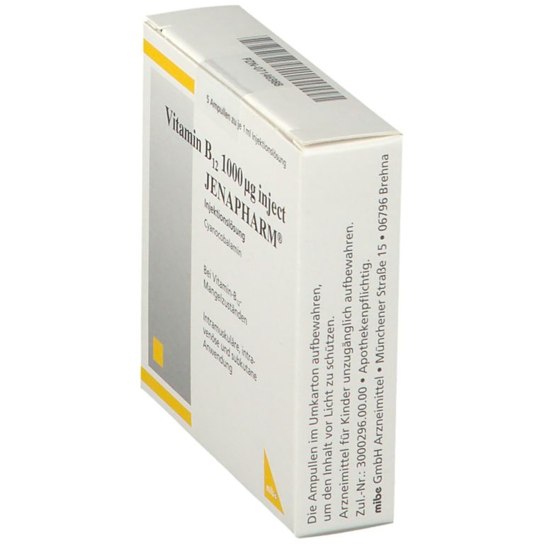 Vitamin B12 1000 µg inject JENAPHARM® 5 St Shop Apotheke