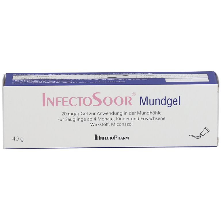 INFECTOSOOR Mundgel 40 G – PZN 7200771, Für Mundhygiene & Entzündungen