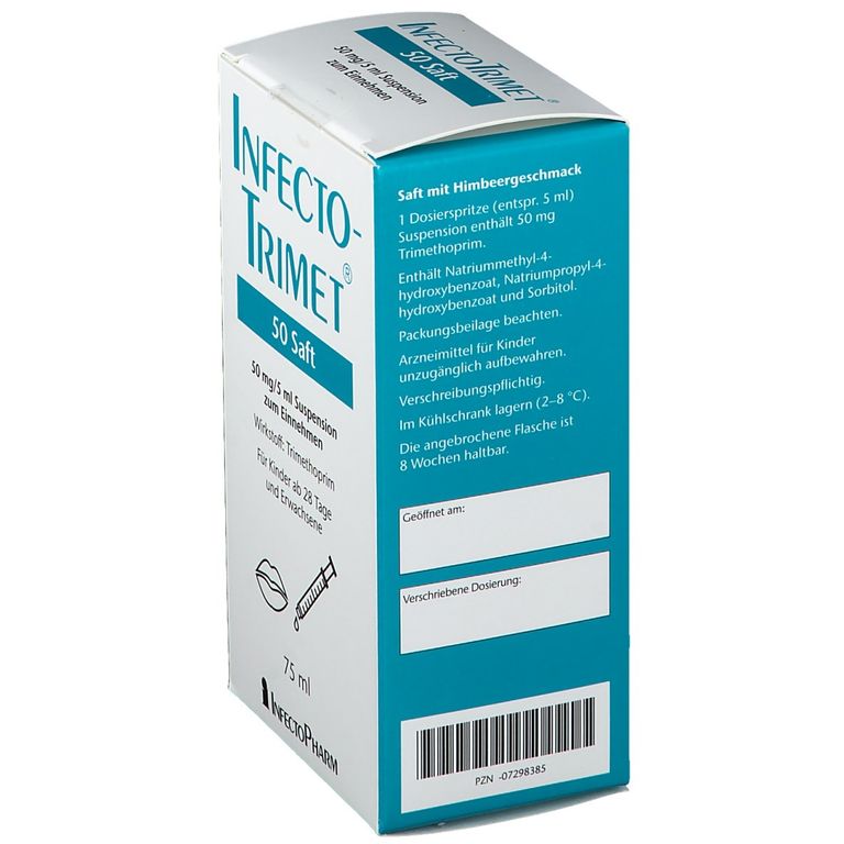 InfectoTrimet® 50 Saft 75 ml mit dem E-Rezept kaufen - Shop Apotheke