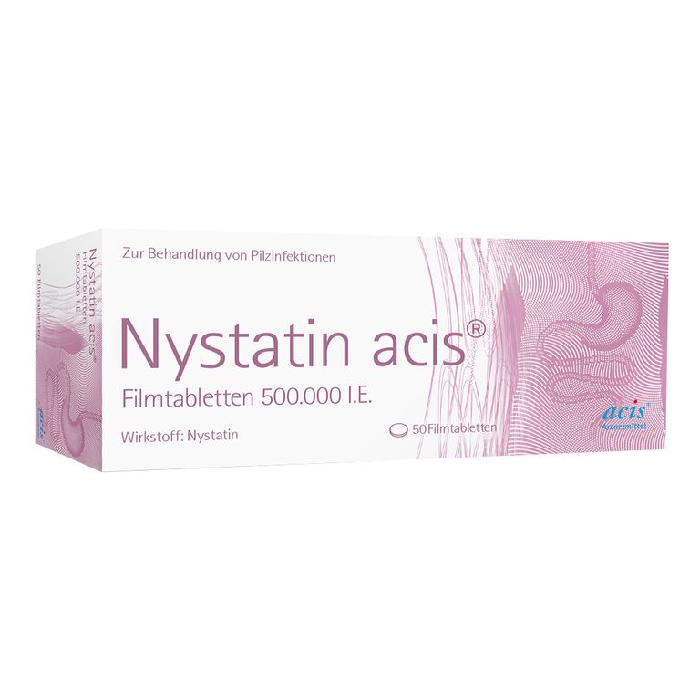 Nystatin Acis® Filmtabletten 50 St Shop Apotheke