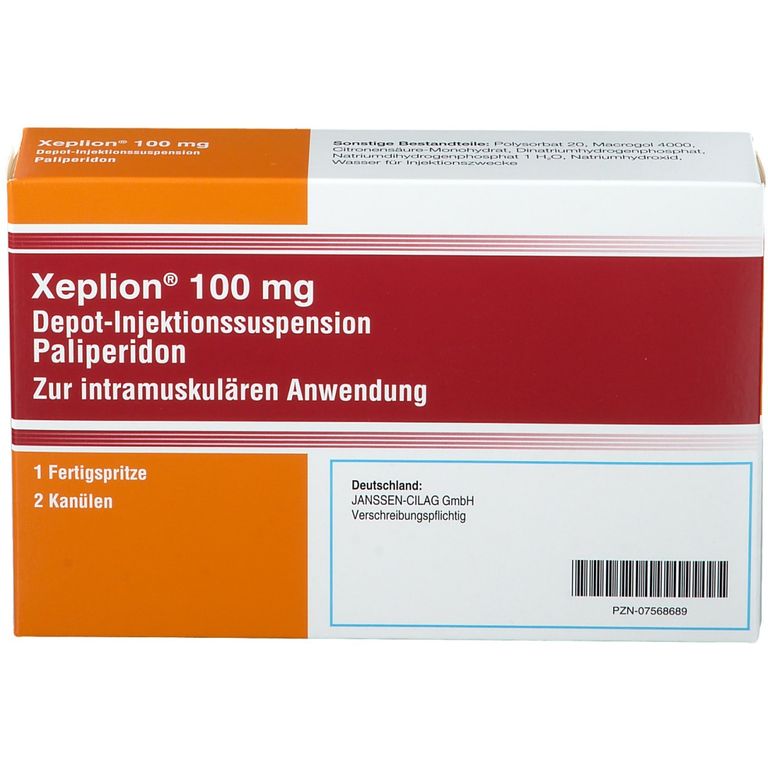 Xeplion® 100 mg 1 St mit dem E-Rezept kaufen - Shop Apotheke