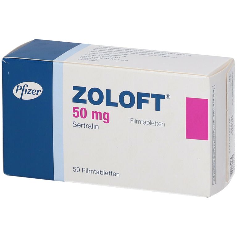 Zoloft® 50 mg 50 St mit dem ERezept kaufen Shop Apotheke