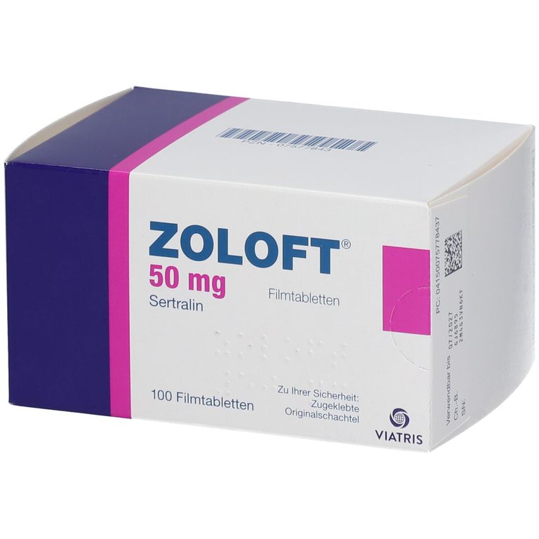 Zoloft® 50 mg 100 St mit dem ERezept kaufen Shop Apotheke