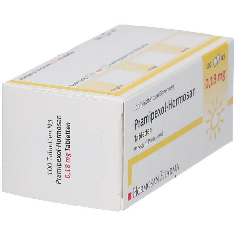 Pramipexol Hormosan 0,18 mg 100 St mit dem ERezept kaufen Shop Apotheke